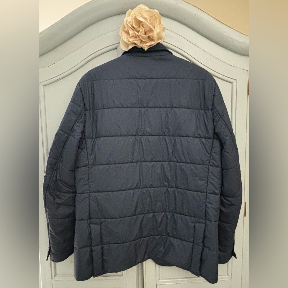 Brooks Brothers Men's Navy Quilted Blazer - Picture 4 of 10